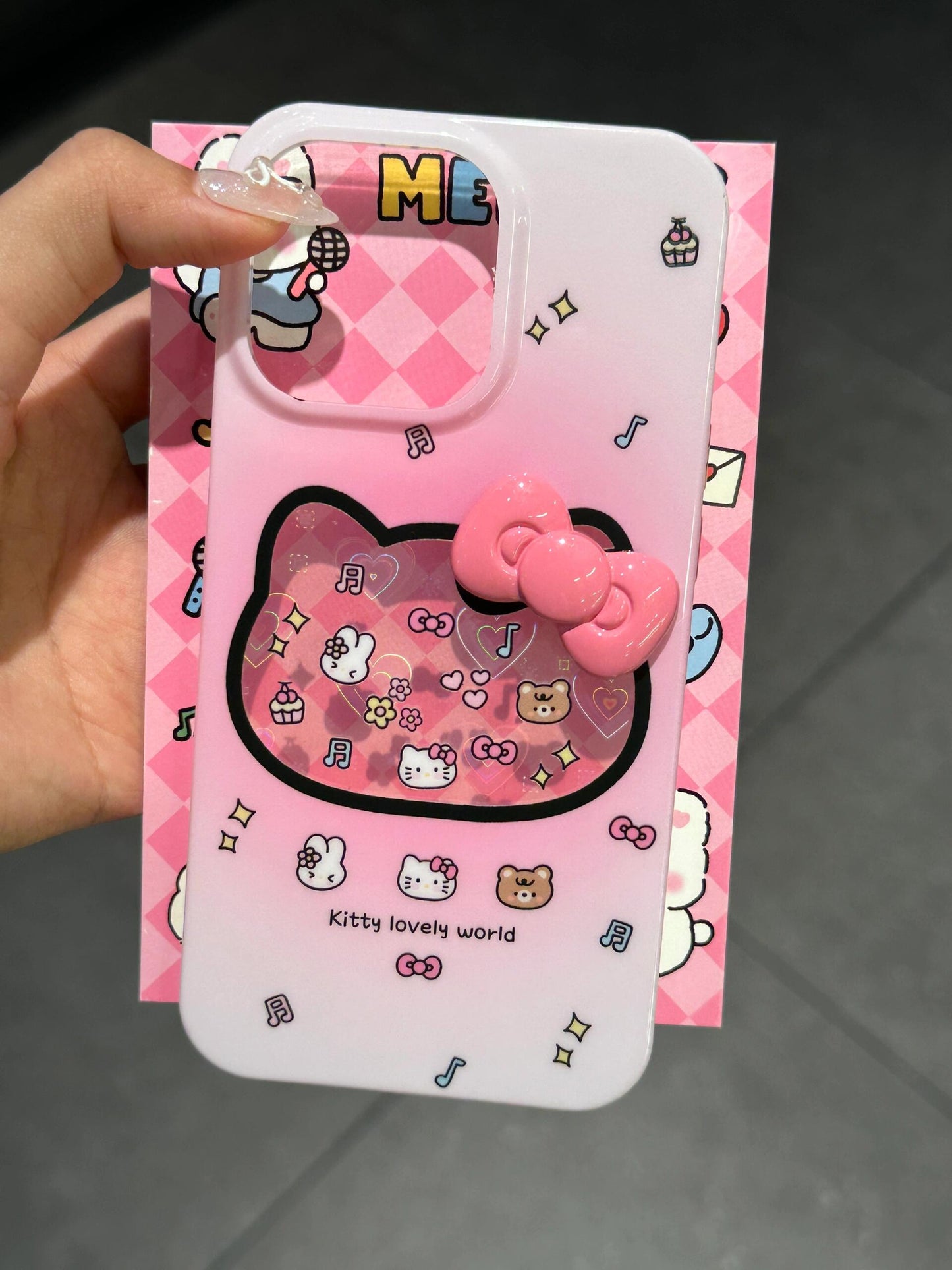 Hellokitty Face Shape Cute Kawaii Phone Case #0070