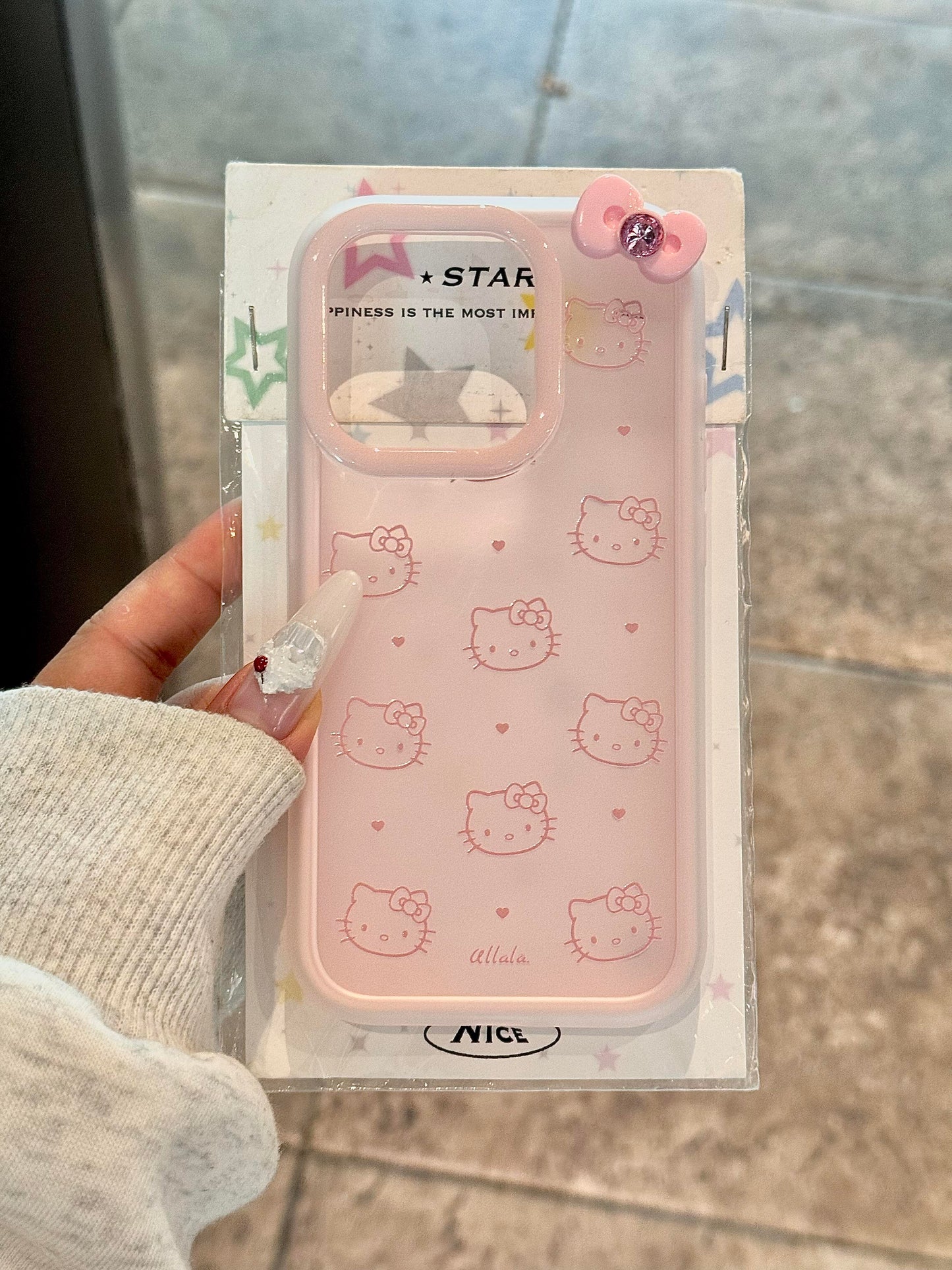 Hellokitty Pink Cute Kawaii Phone Case #0239