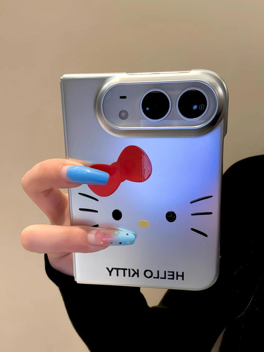 Hello Kitty Silver Cute Kawaii iPhone Duo Case #0653
