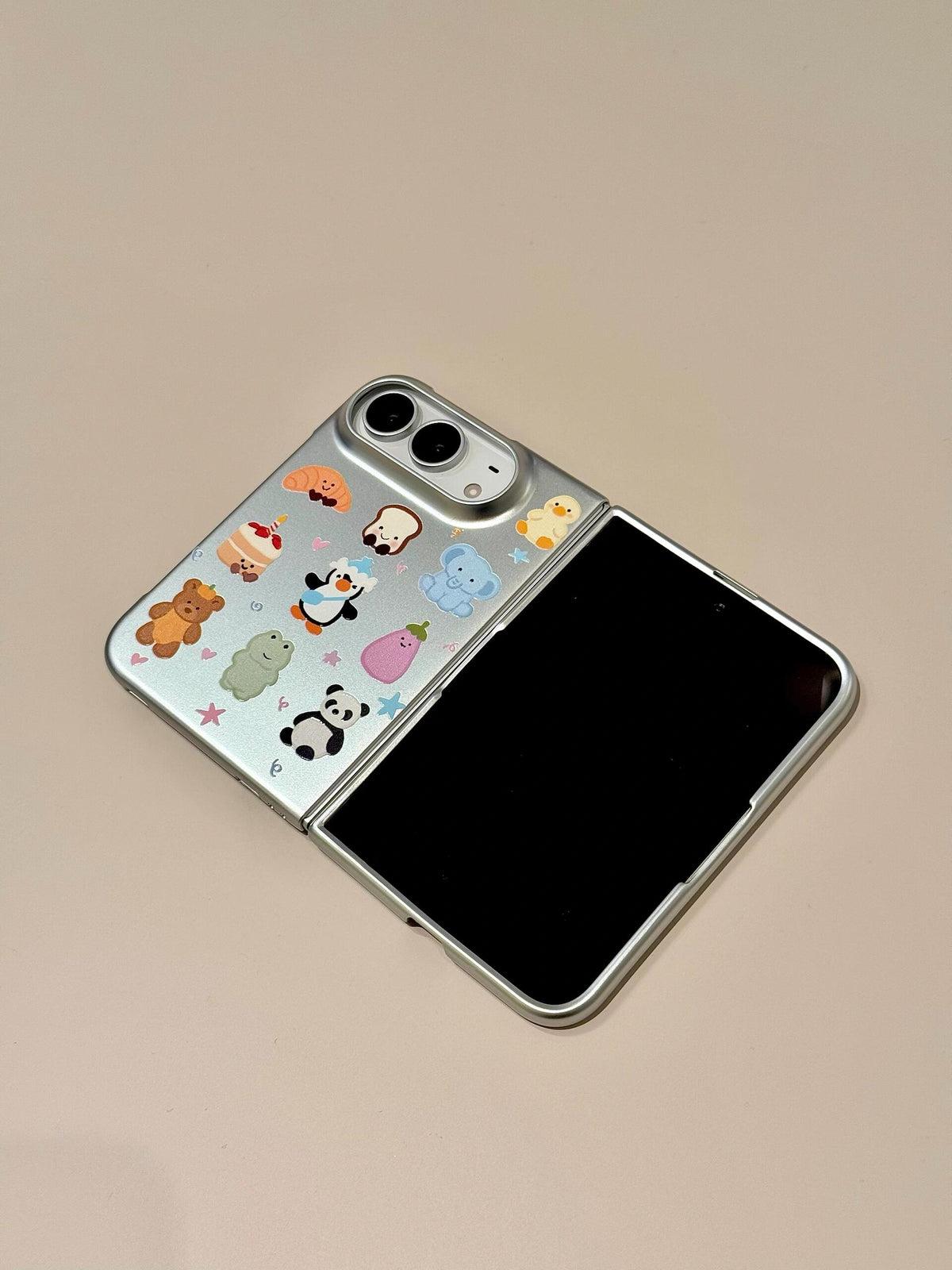Animals Silver iPhone Duo Case #0658