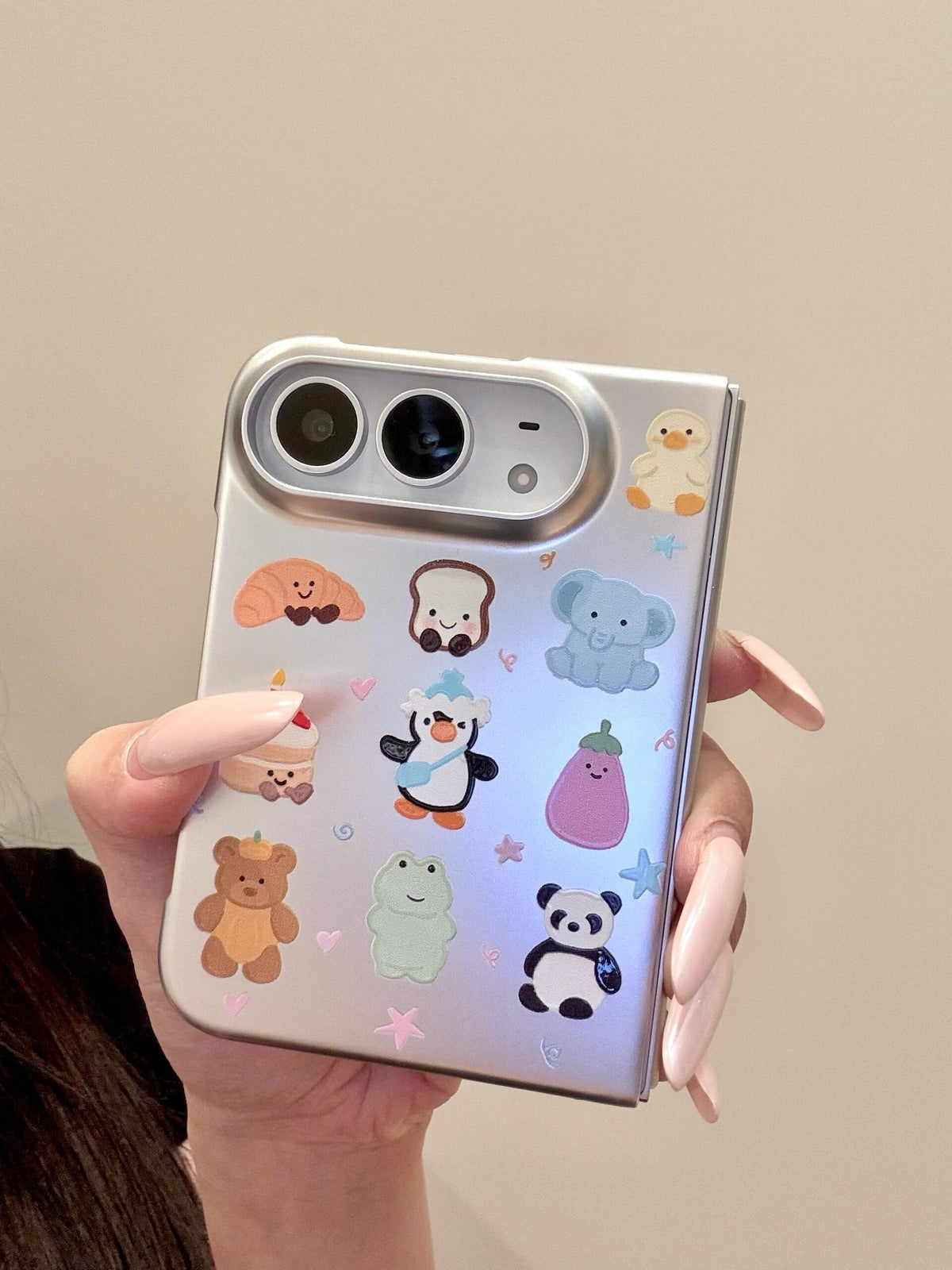 Animals Silver iPhone Duo Case #0658