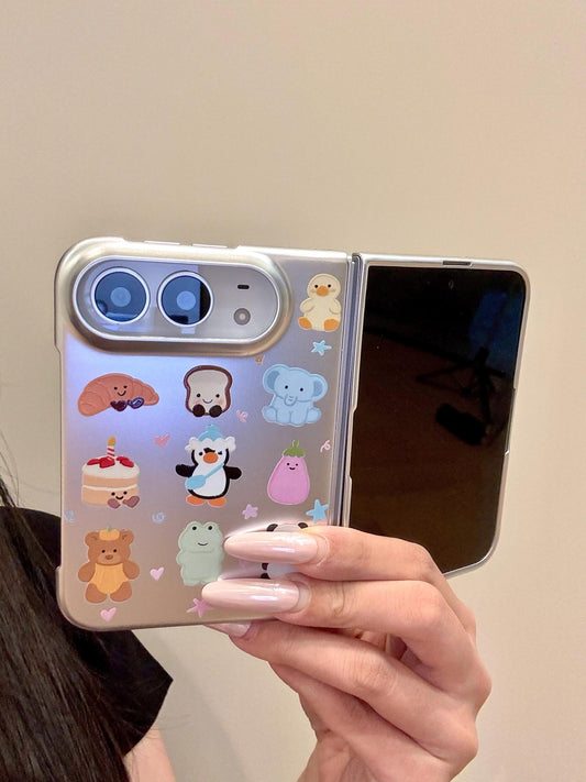 Animals Silver iPhone Duo Case #0658