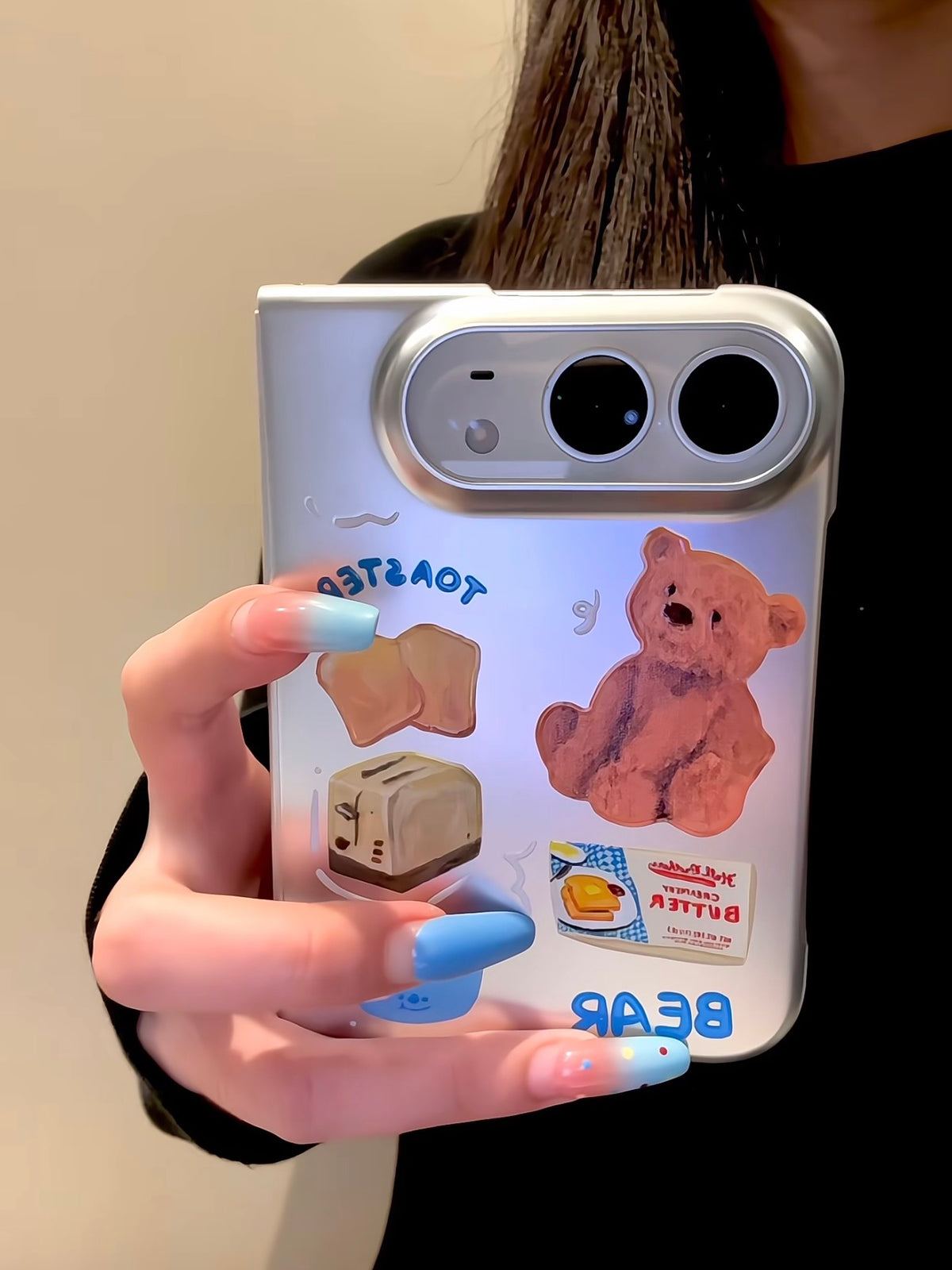 Silver Bear iPhone Duo Case #0673