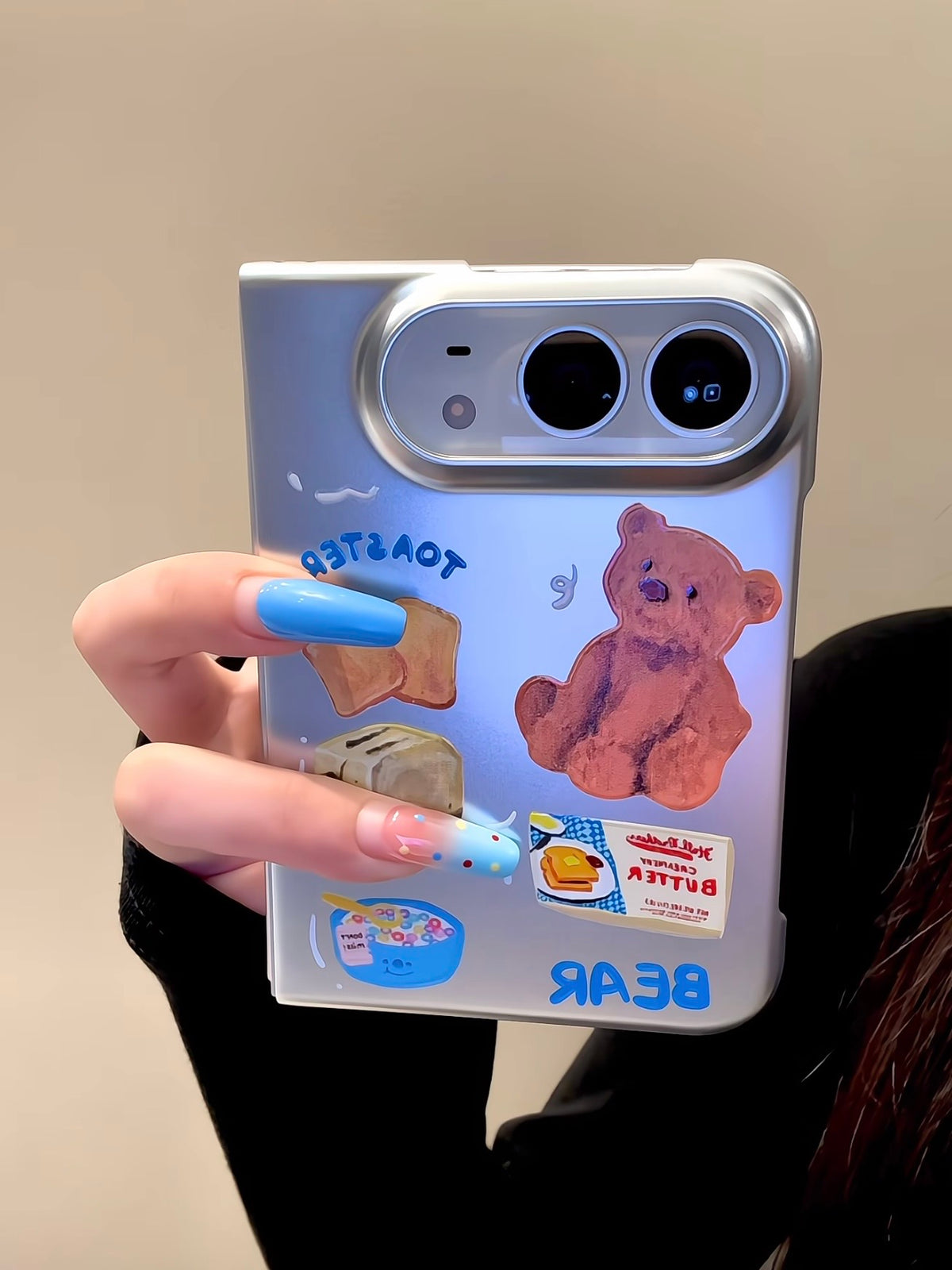 Silver Bear iPhone Duo Case #0673