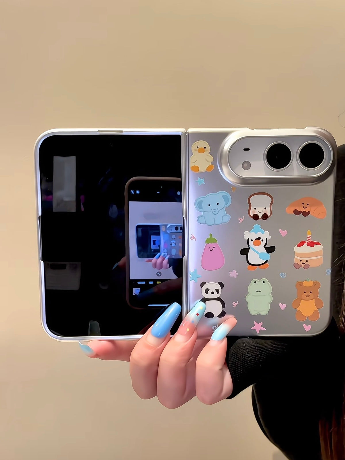 Animals Silver iPhone Duo Case #0658