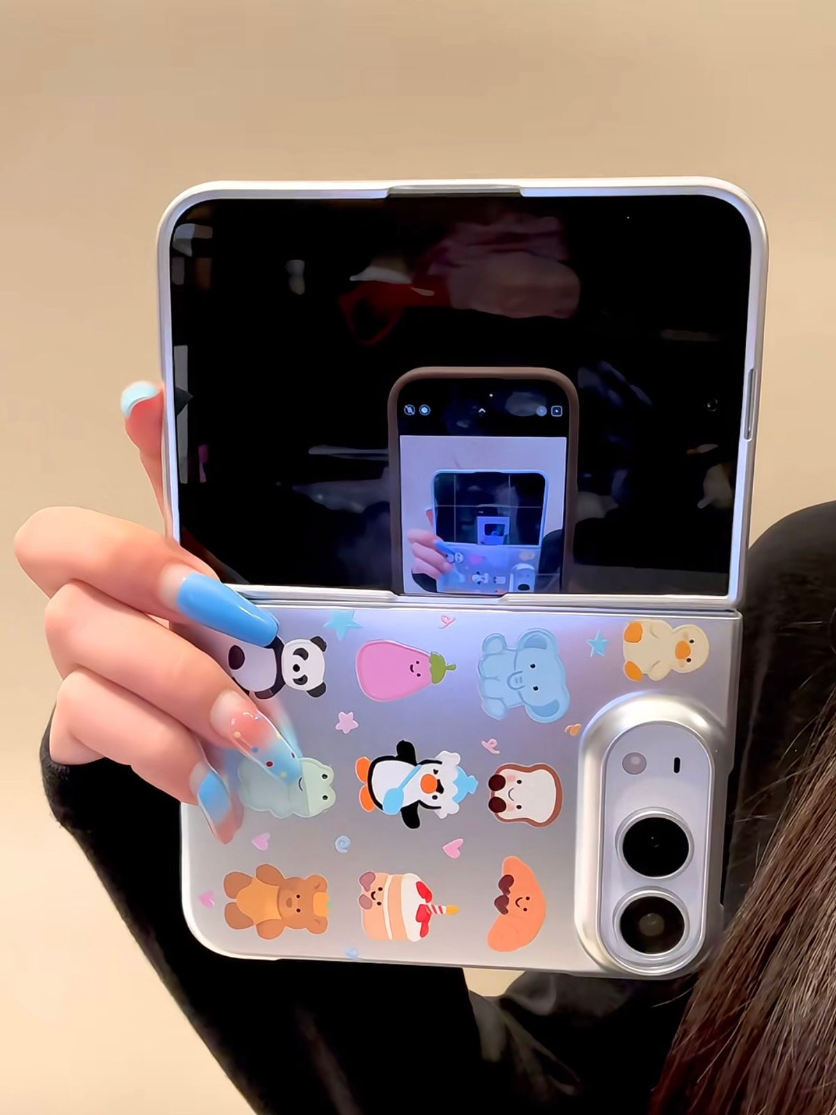 Animals Silver iPhone Duo Case #0658