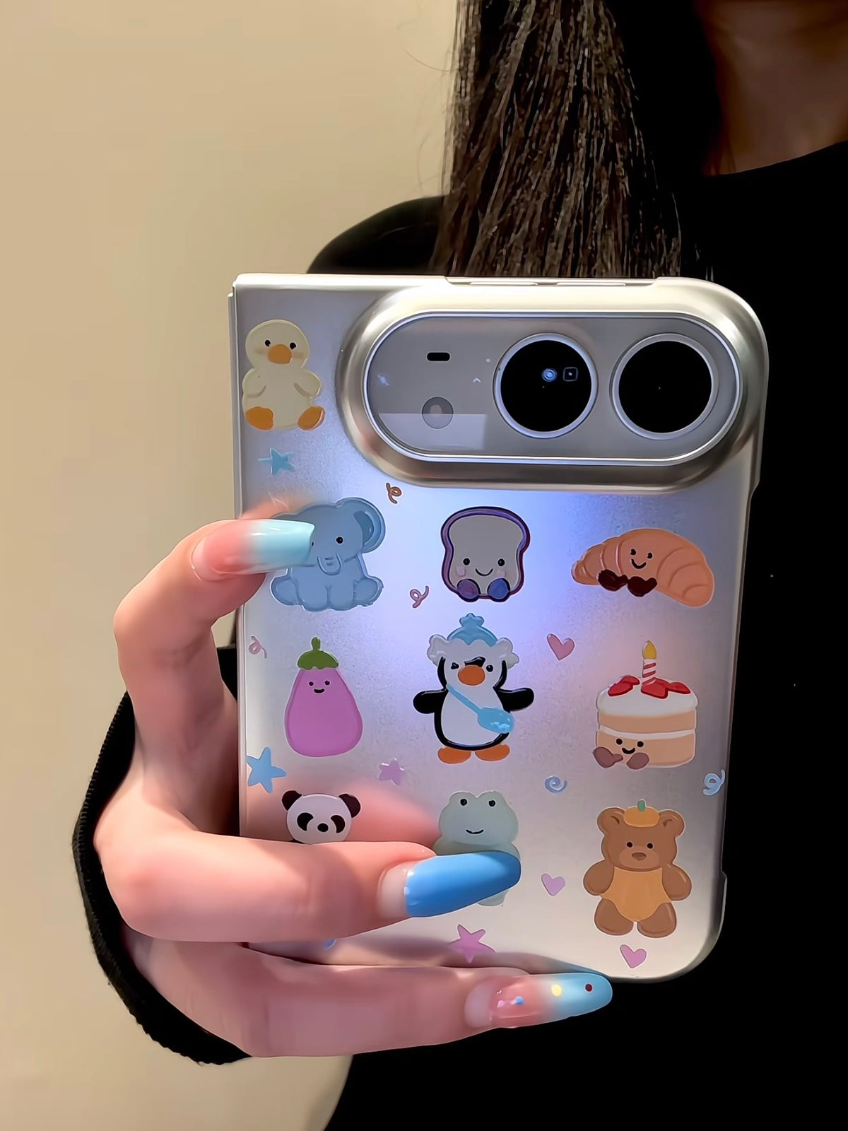 Animals Silver iPhone Duo Case #0658