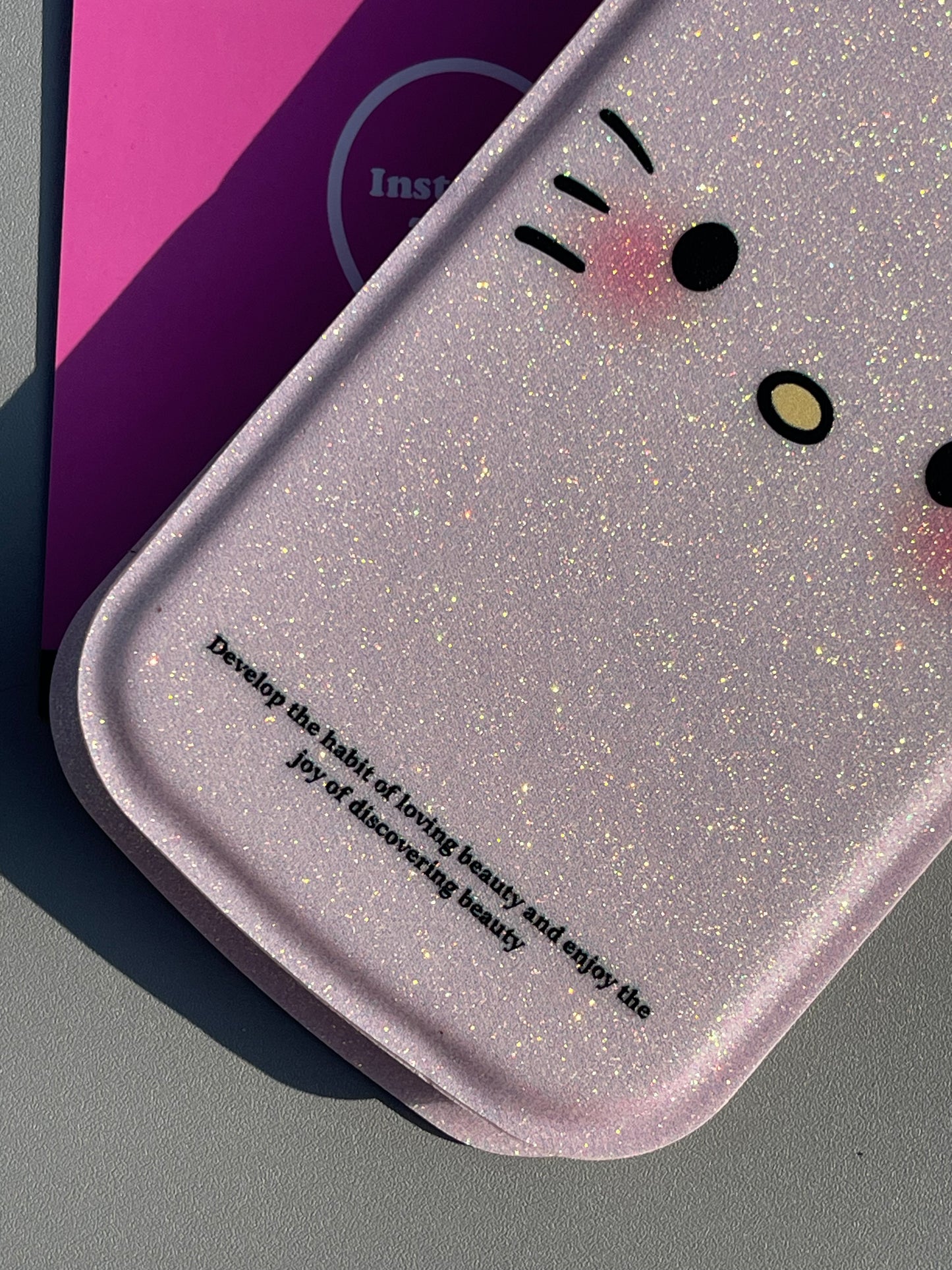 Hellokitty Glitter Flip Phone CaseCute Kawaii Phone Case  #0375