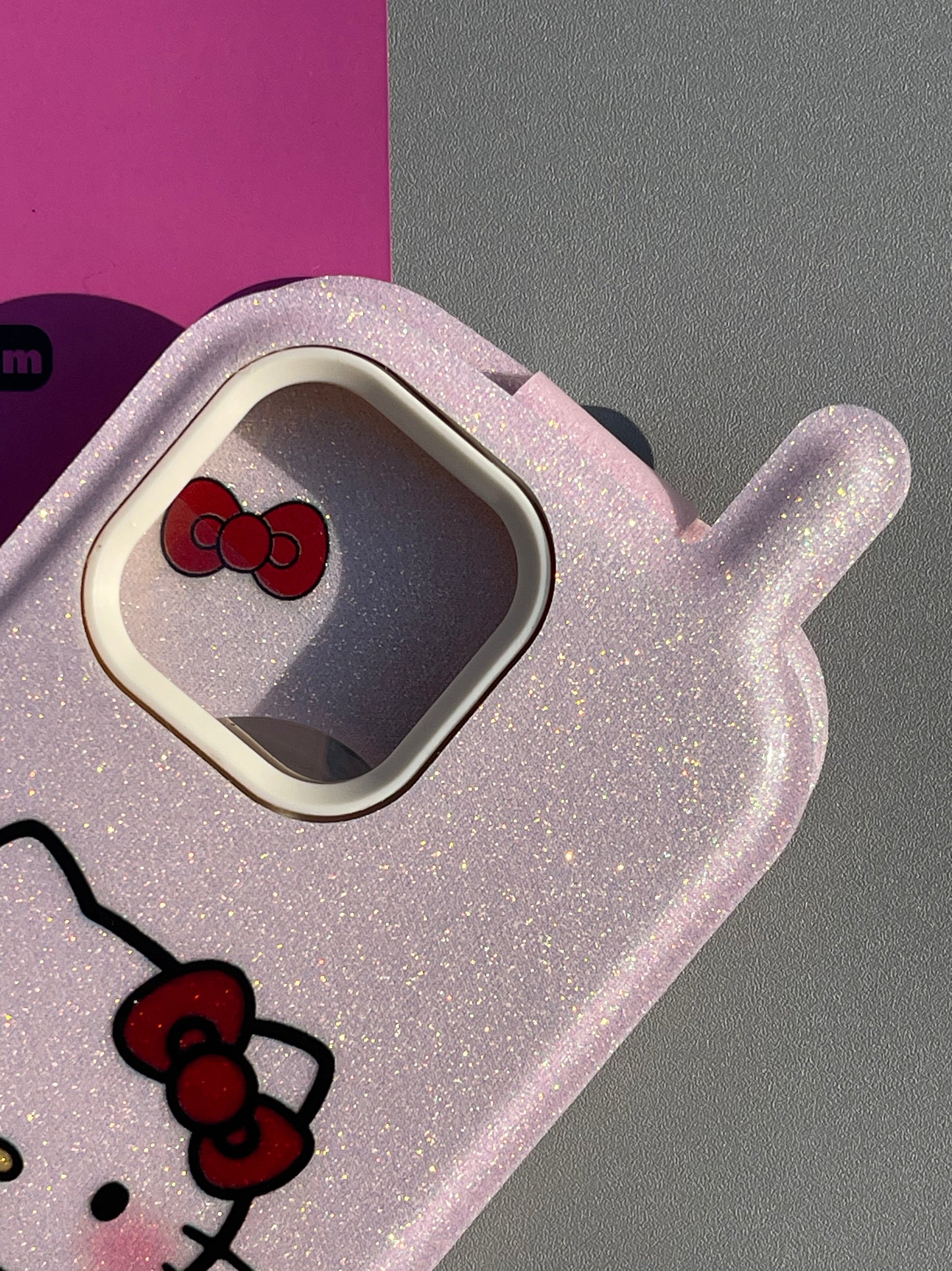 Hellokitty Glitter Flip Phone CaseCute Kawaii Phone Case  #0375