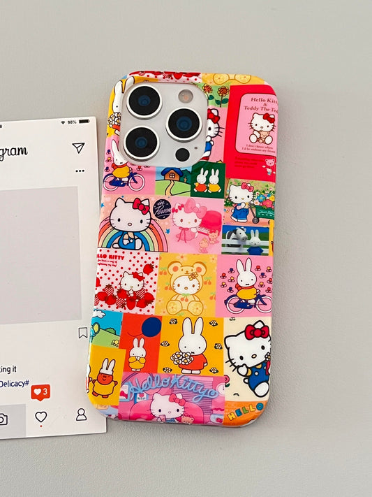 Hellokitty Colorful Cute Kawaii Phone Case #0487