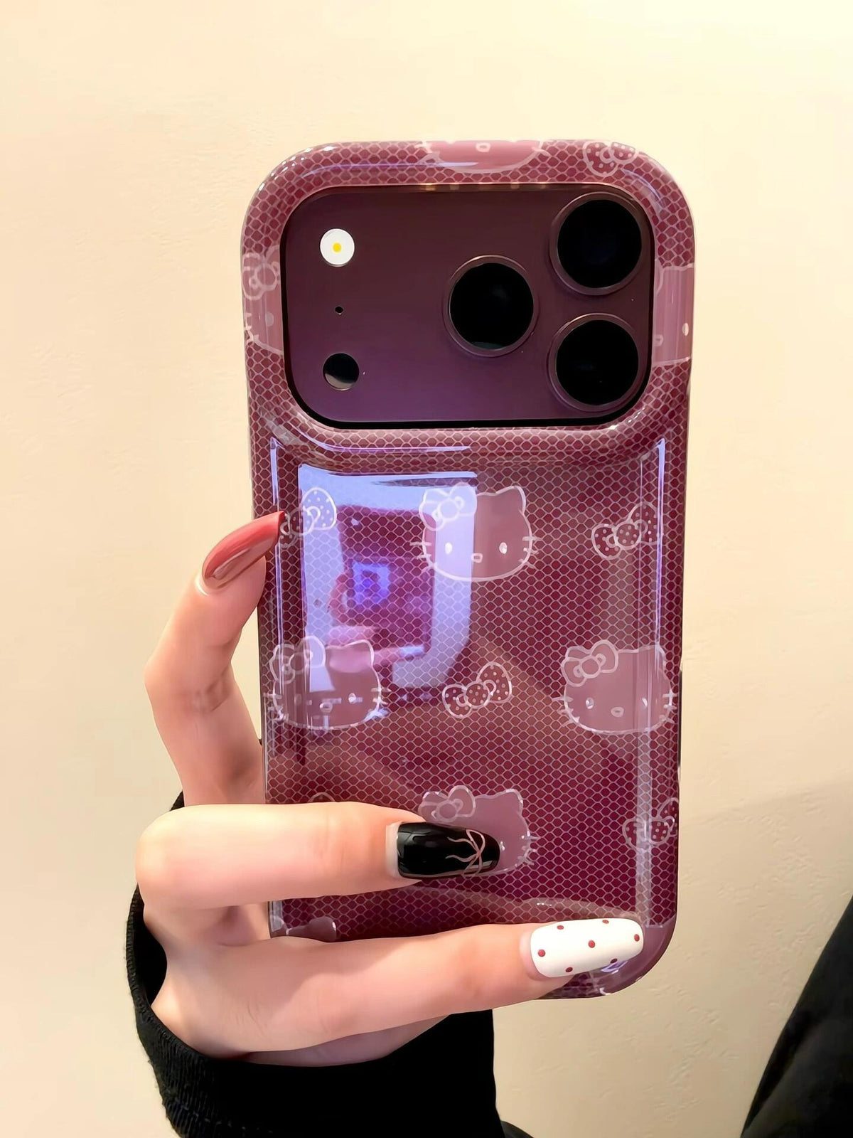 Hello Kitty Sparkling Clear Phone Case #700