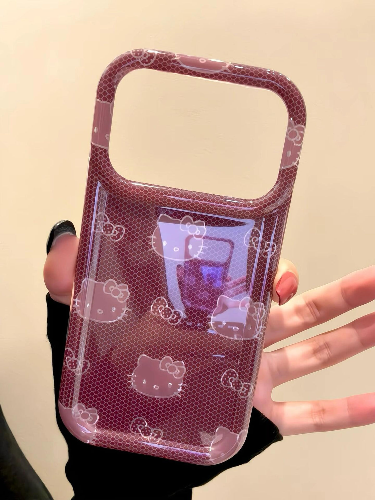 Hello Kitty Sparkling Clear Phone Case #700