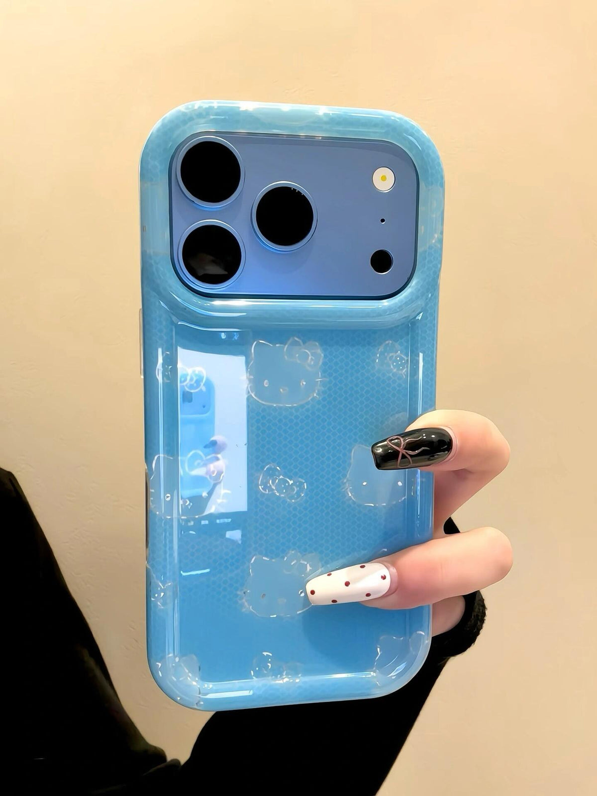 Hello Kitty Sparkling Clear Phone Case #700