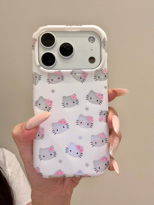 Hello Kitty White Clear Phone Case #701