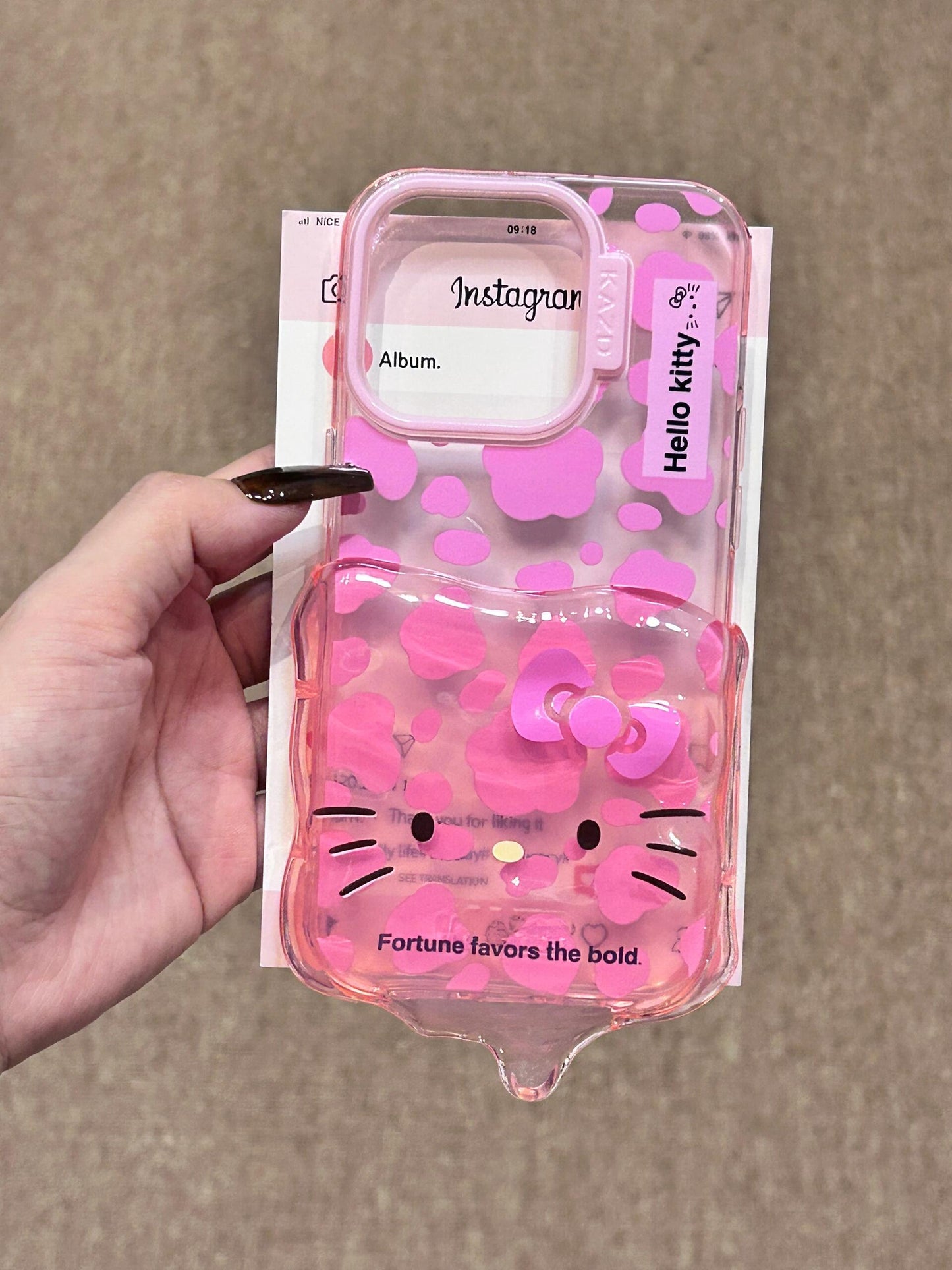 Hellokitty Jelly Shape Removable Cute Kawaii Phone Case  #0105