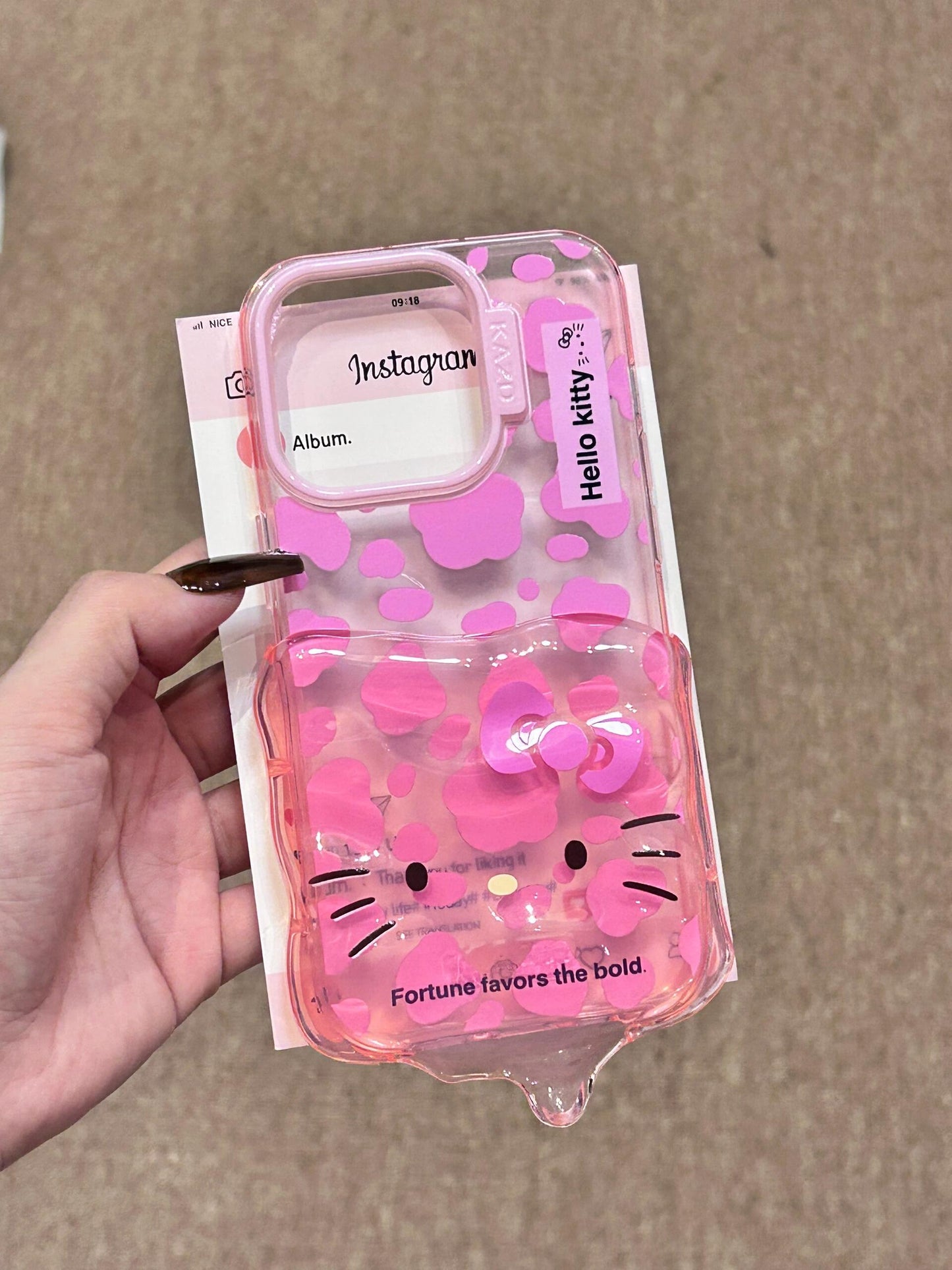 Hellokitty Jelly Shape Removable Cute Kawaii Phone Case  #0105