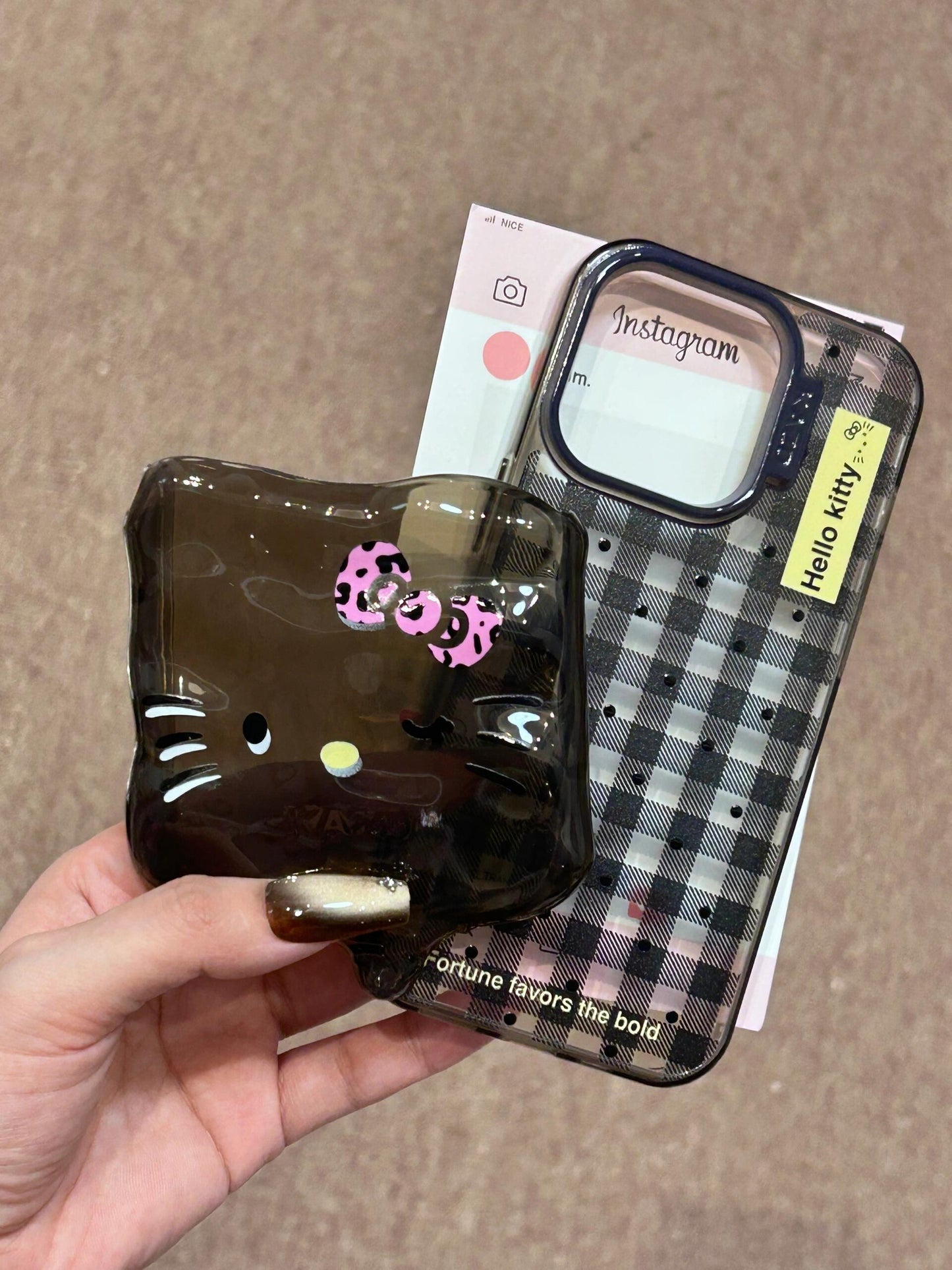 Hellokitty Jelly Shape Removable Cute Kawaii Phone Case  #0105