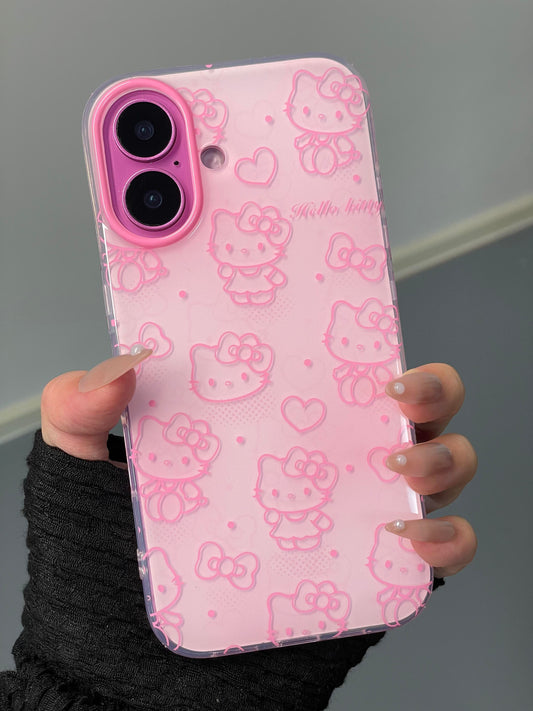 Hellokitty Pink Cute Kawaii Phone Case #0501