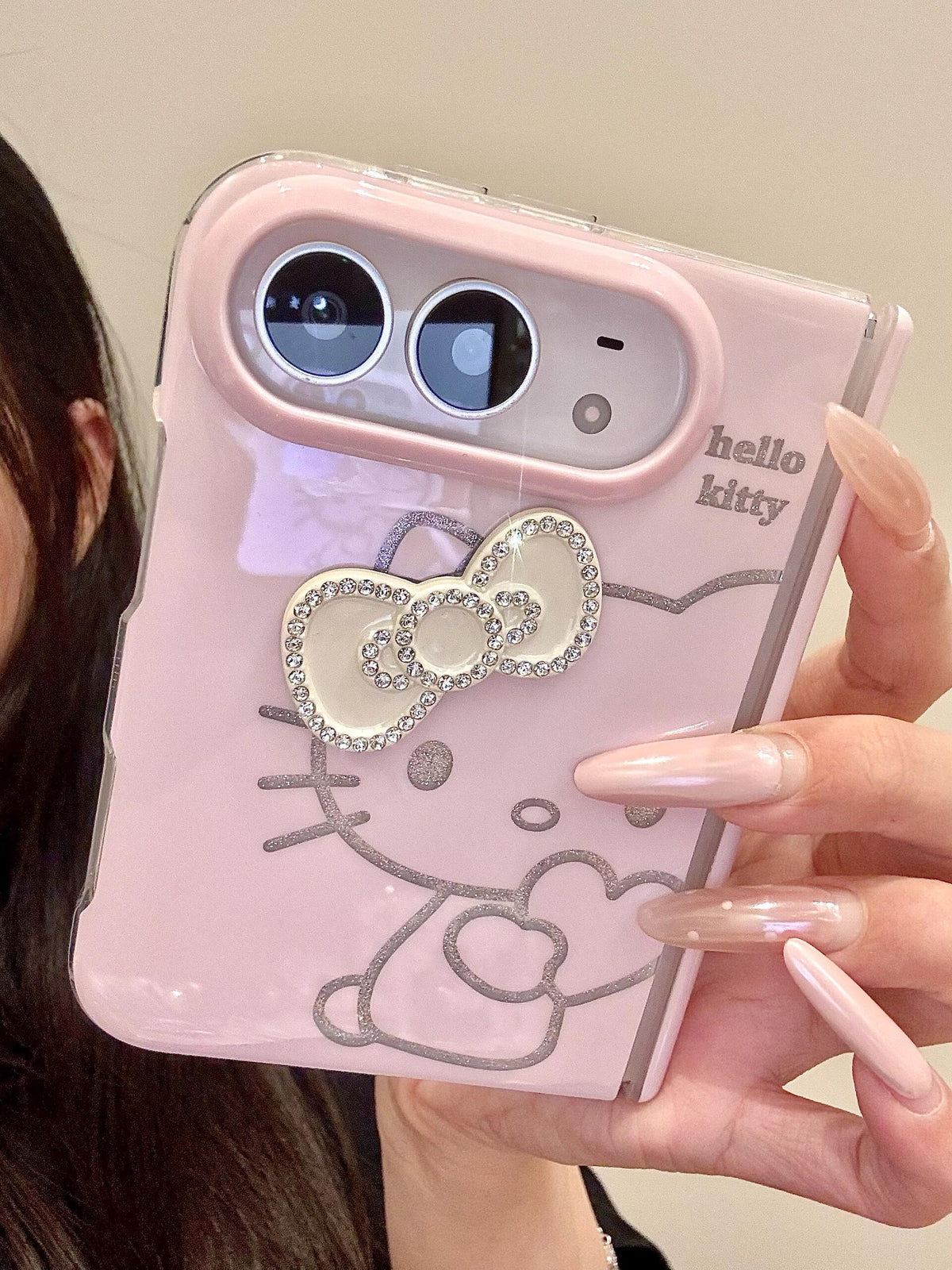 Hellokitty Pink iPhone Duo Case #0719