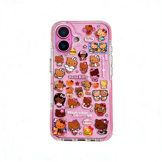 Hellokitty Hawaii Clear Cute Kawaii Phone Case #0509