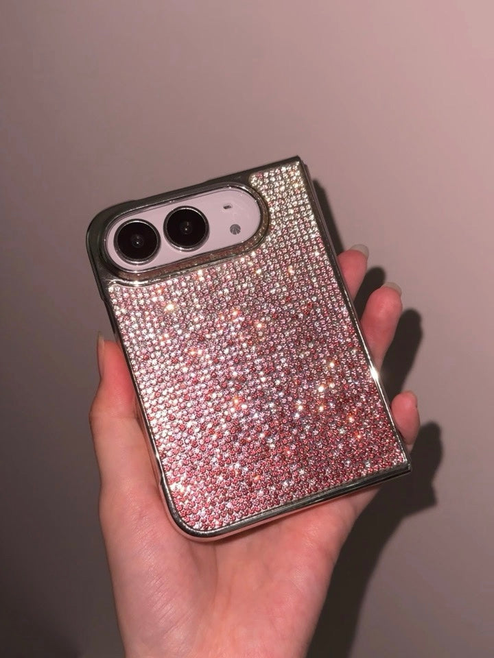 Rhinestones Cute Kawaii iPhone Duo Case #656