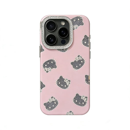 Hellokitty Pink Glitter Cute Kawaii Phone Case #0545