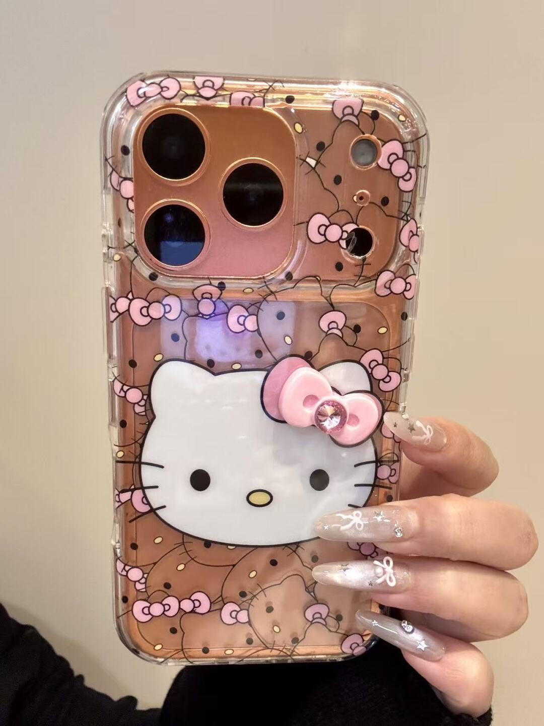 Hellokitty Print Clear Cute Kawaii Phone Case #0569