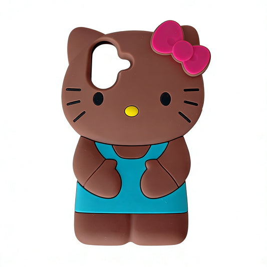 Hellokitty Shape Silicone Cute Kawaii Phone Case #0023